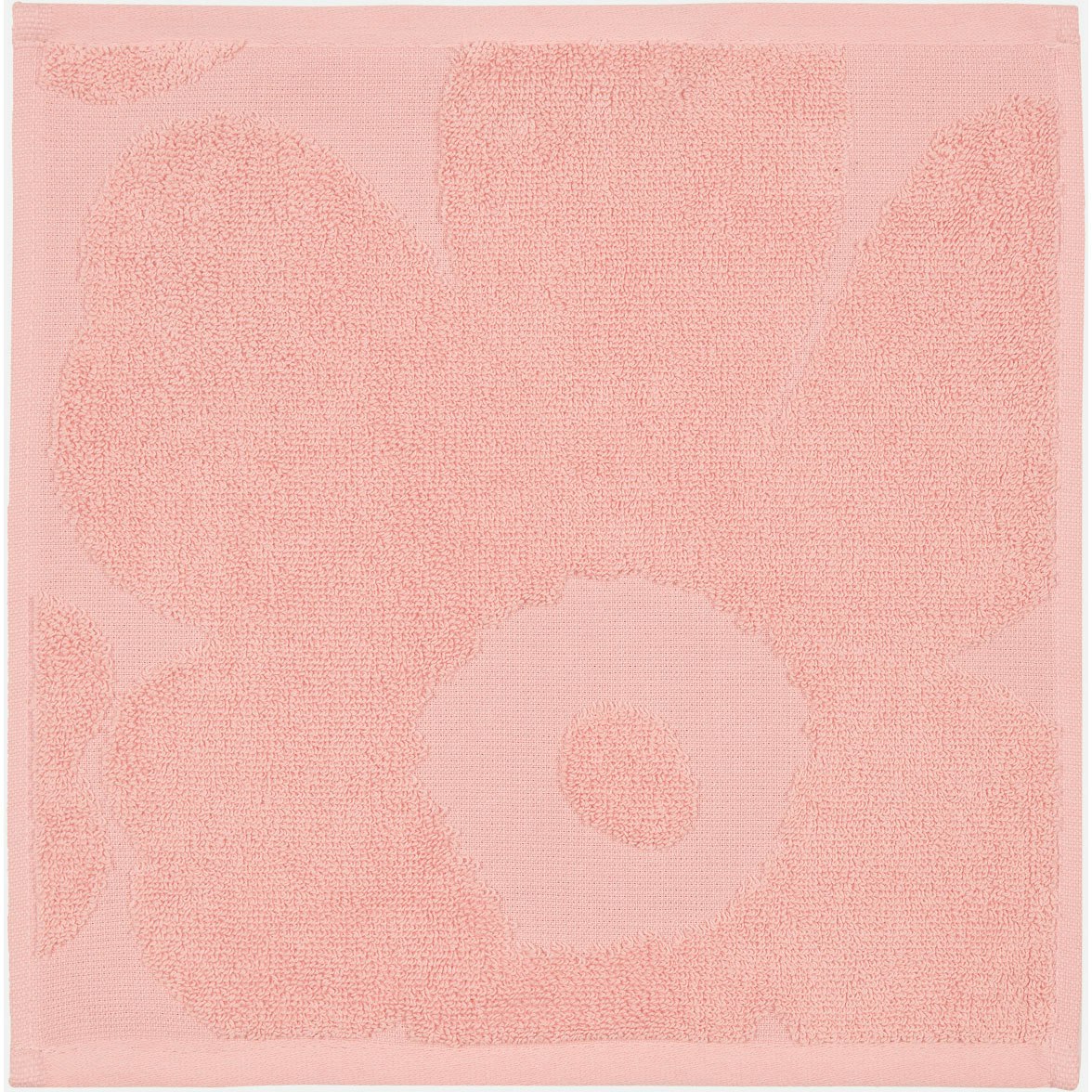 Unikko Face Towel 30x30 cm, Pink