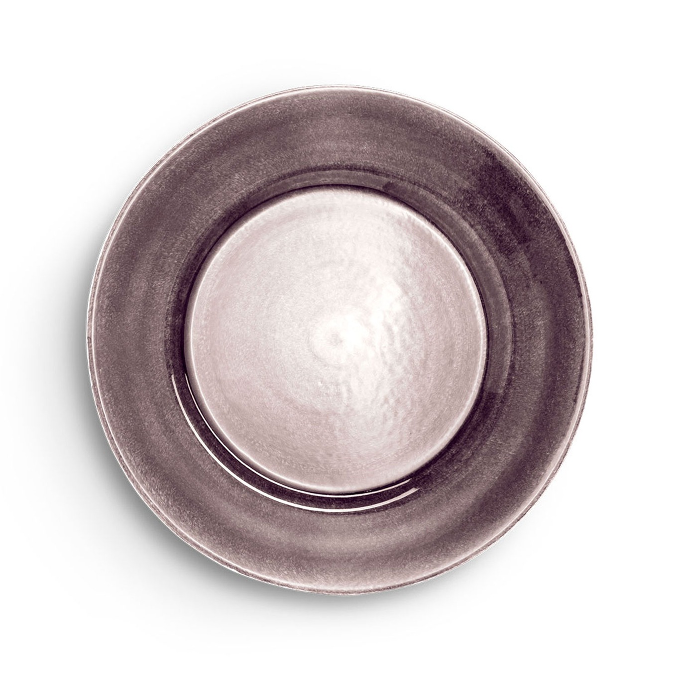 Basic Plate 25 cm, Plum