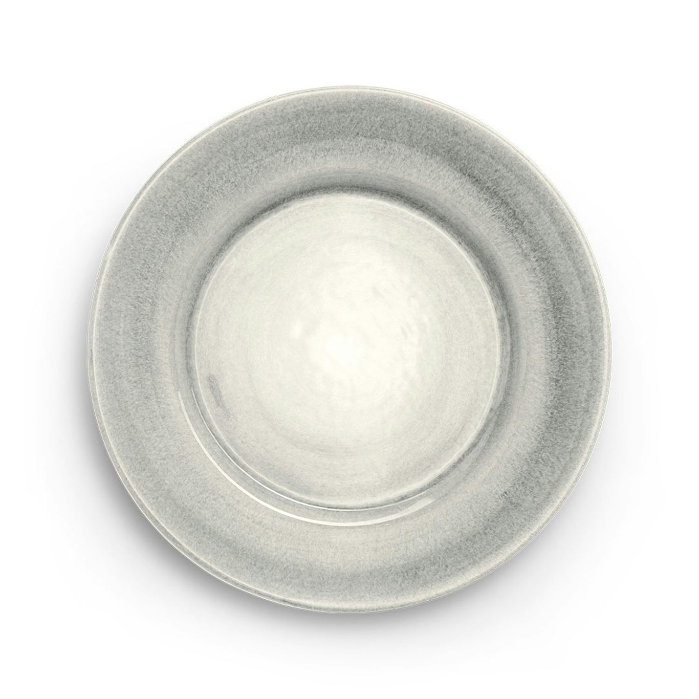 Basic Plate 25 cm, Grey