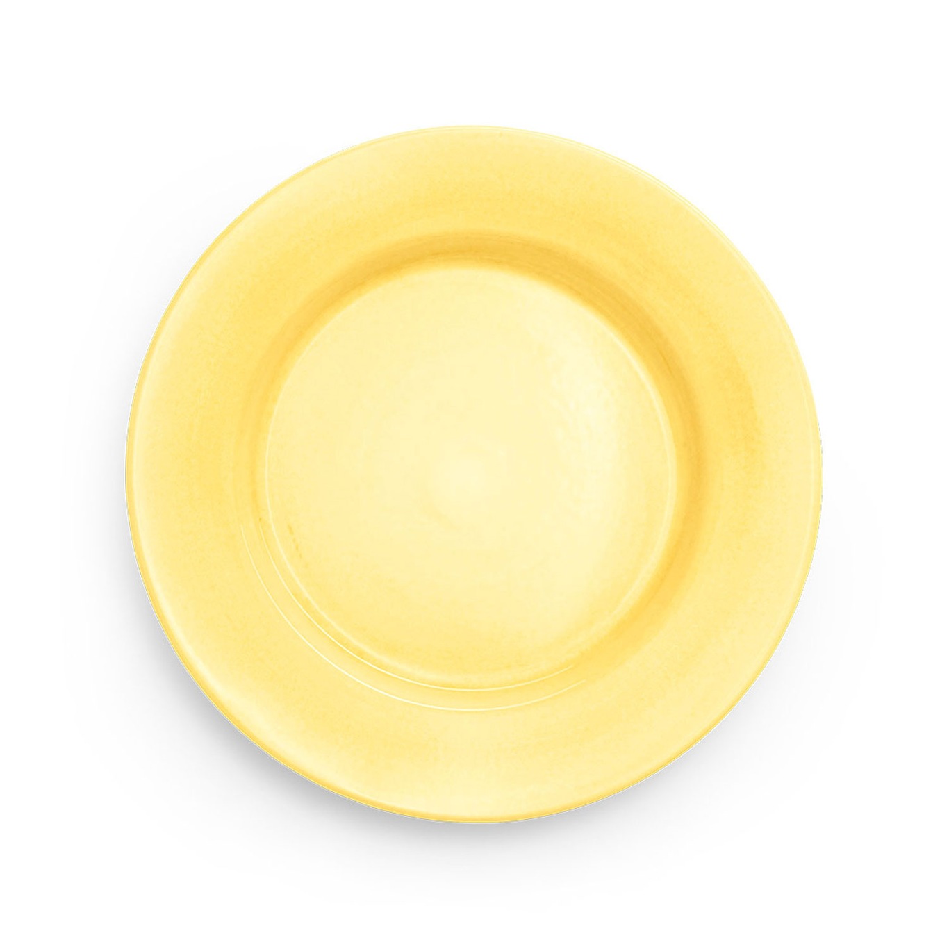 Basic Plate 28 cm, Yellow