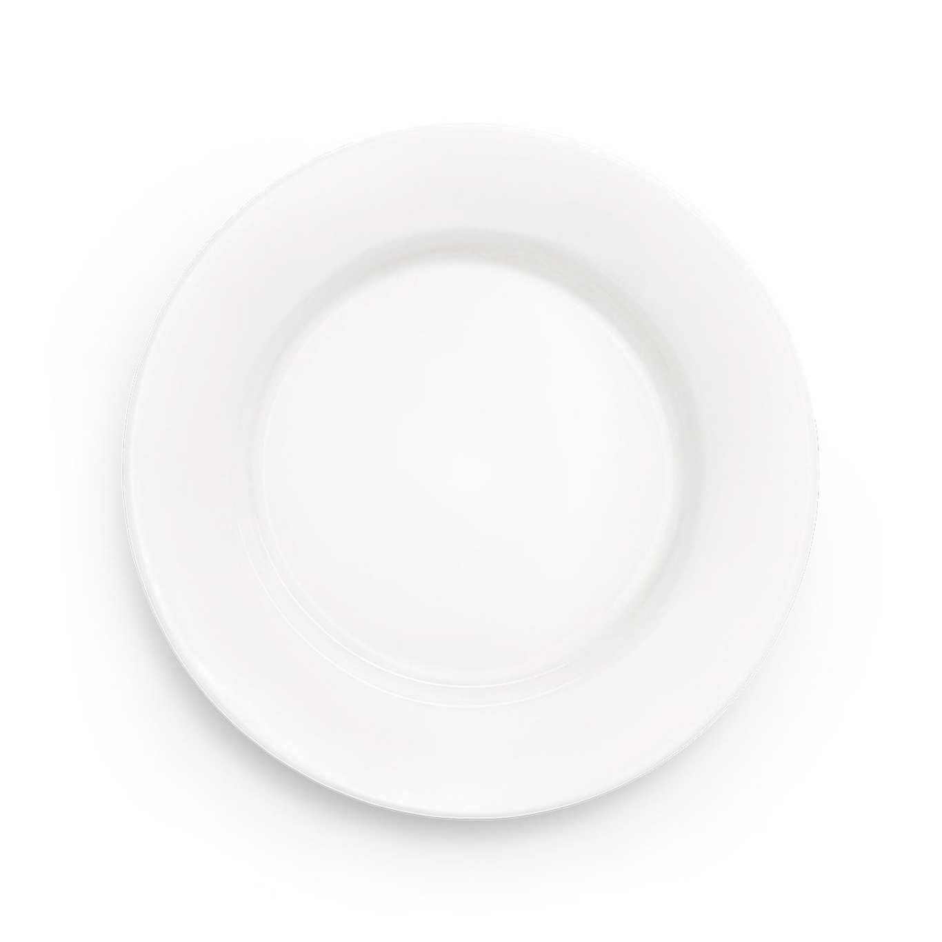 Basic Plate 28 cm, White