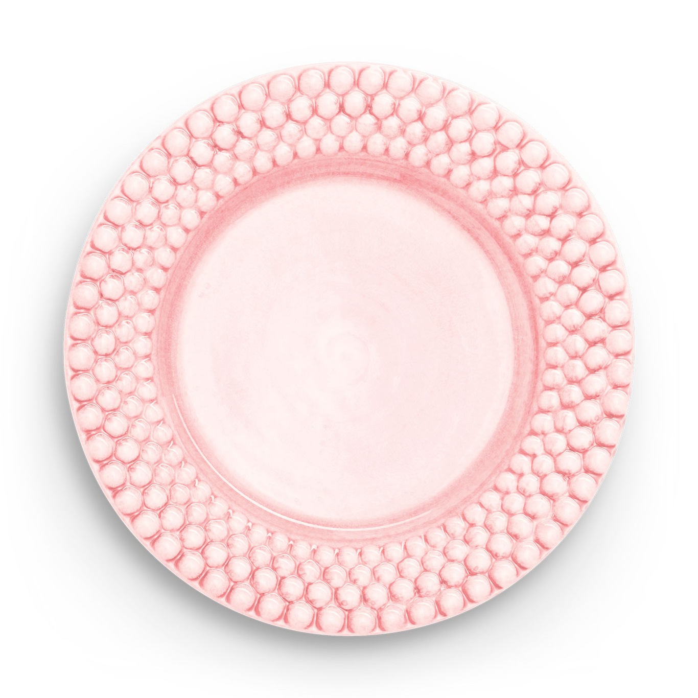 Bubbles Plate 28 cm, Light Pink