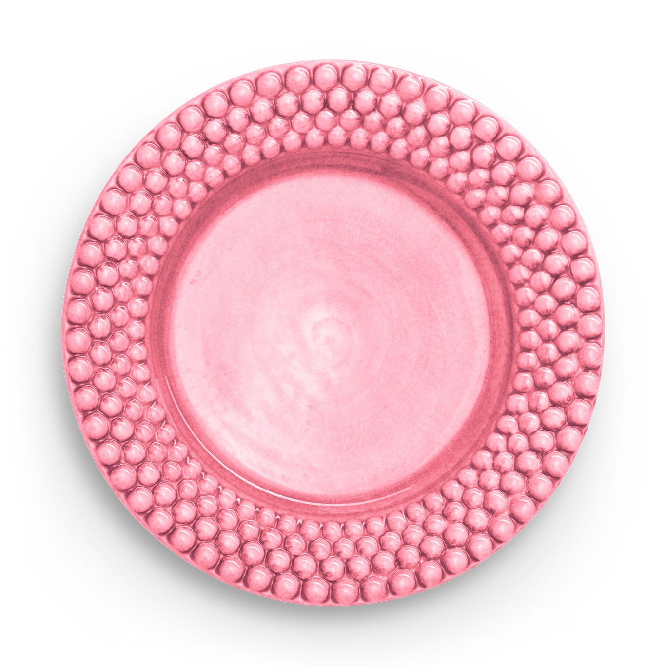 Bubbles Plate 28 cm, Pink