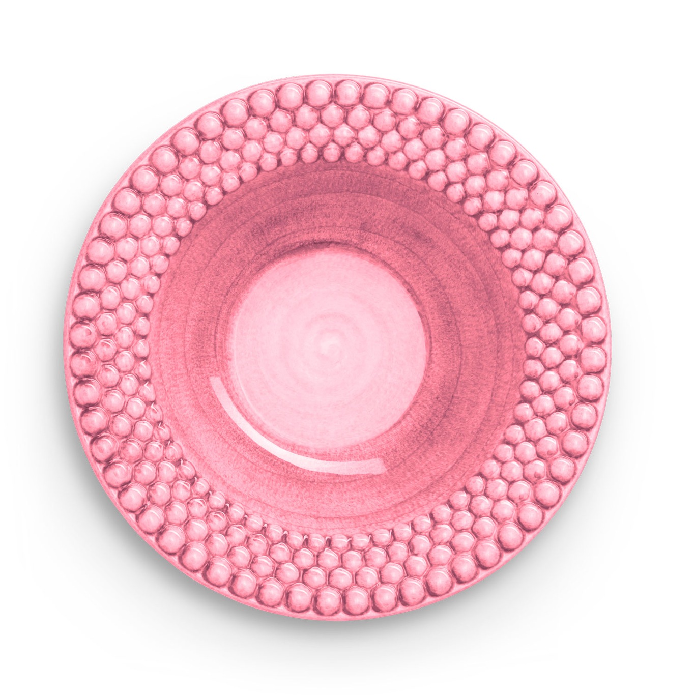 Bubbles Soup Plate 25 cm, Pink