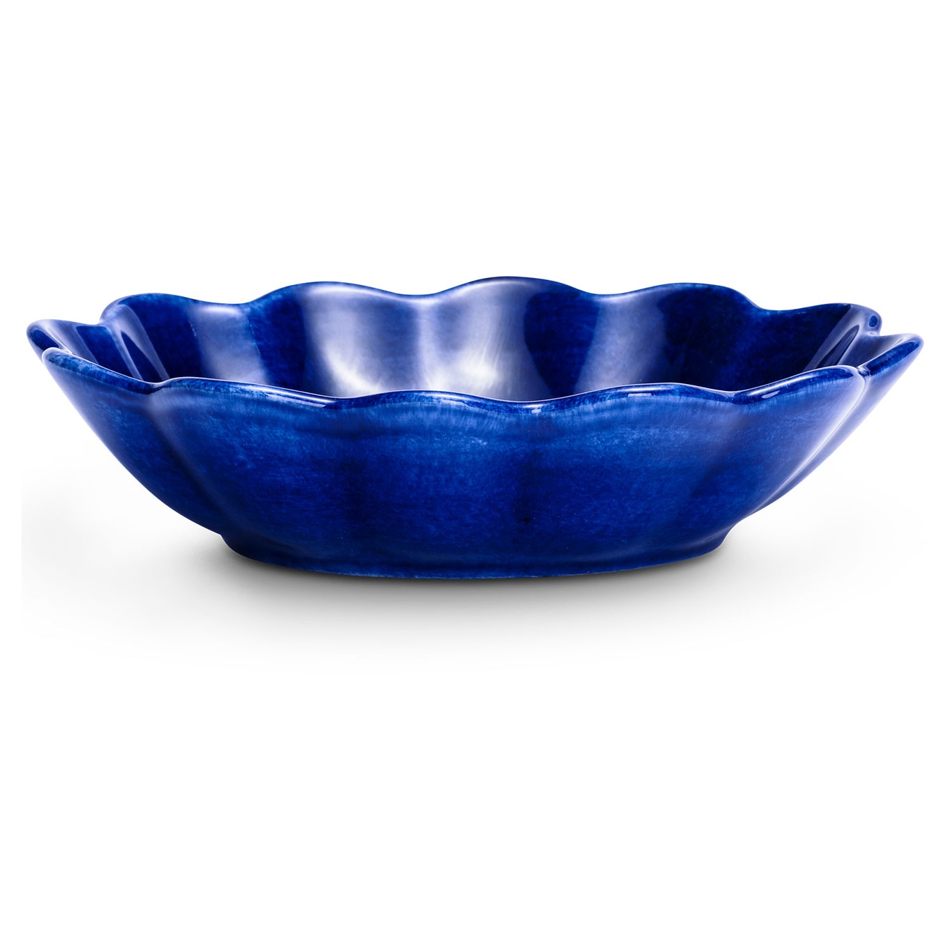 Oyster Bowl 16x18 cm, Blue