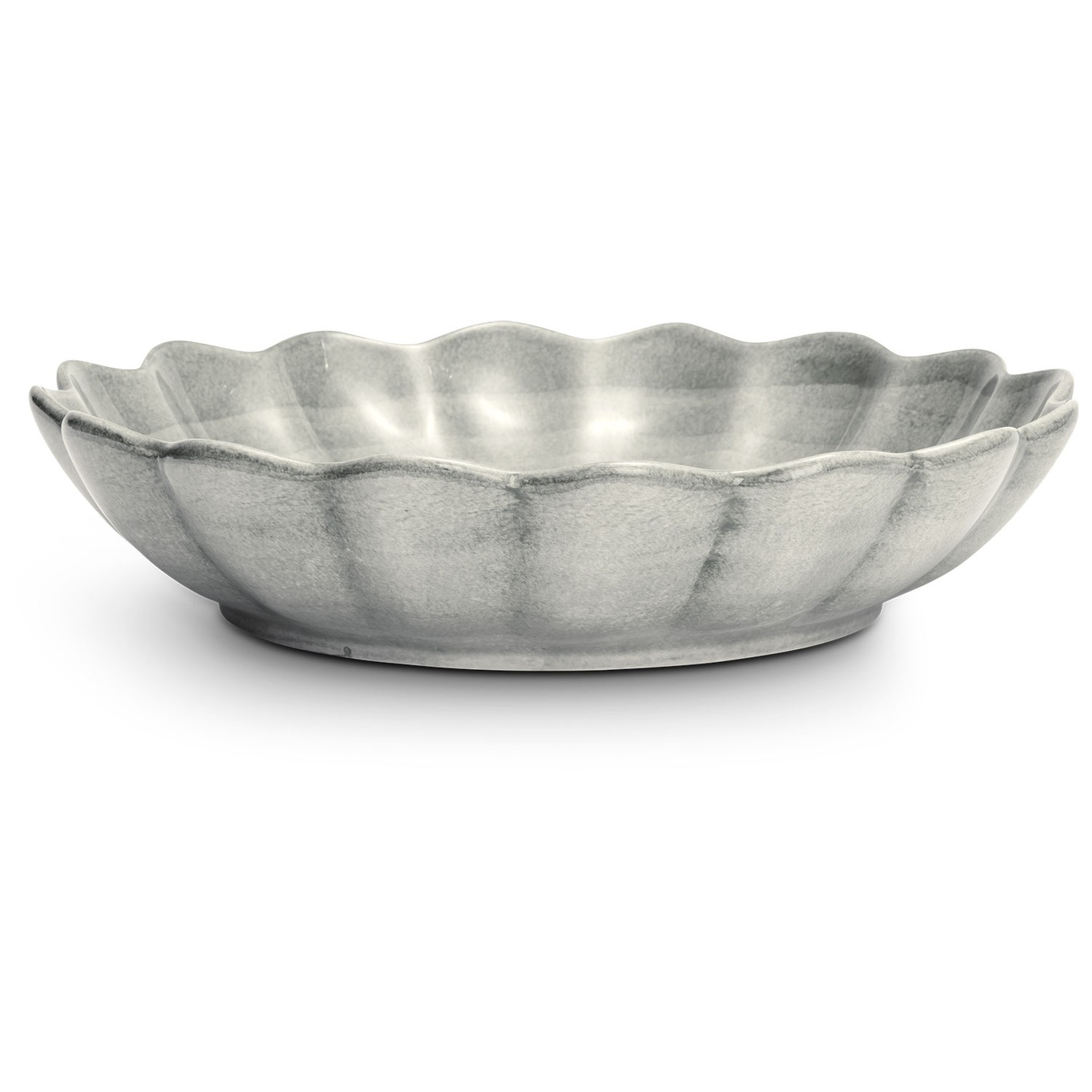 Oyster Bowl 31 cm, Grey