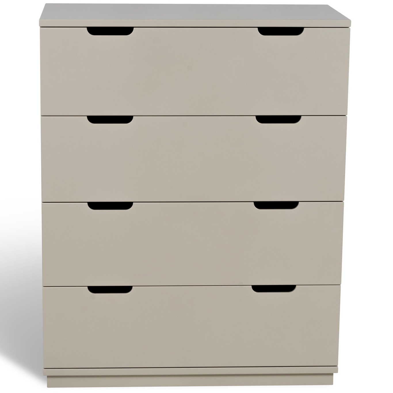 Aoko Chest Of Drawers With 4 Drawers, Beige
