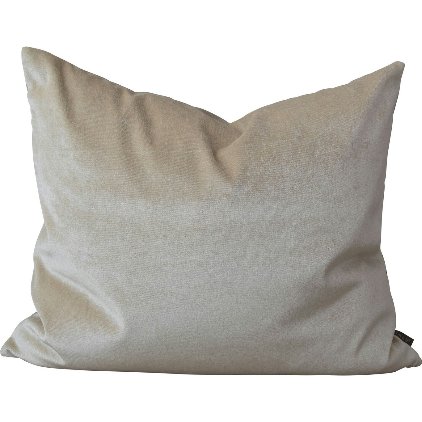 Focus Recycling Linen/Velvet Cushion 50x60 cm, Creme