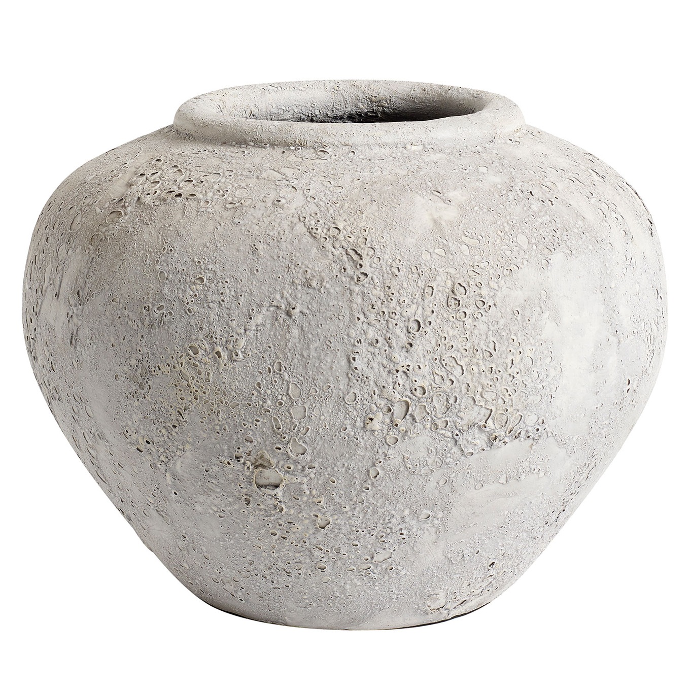 Luna Decorative Pot Grey, 26 cm