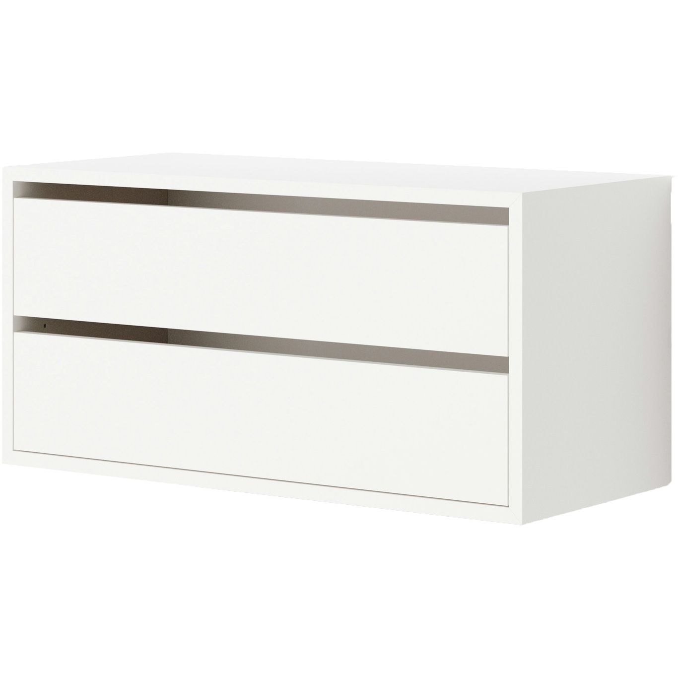 Cabinet With Drawers, White