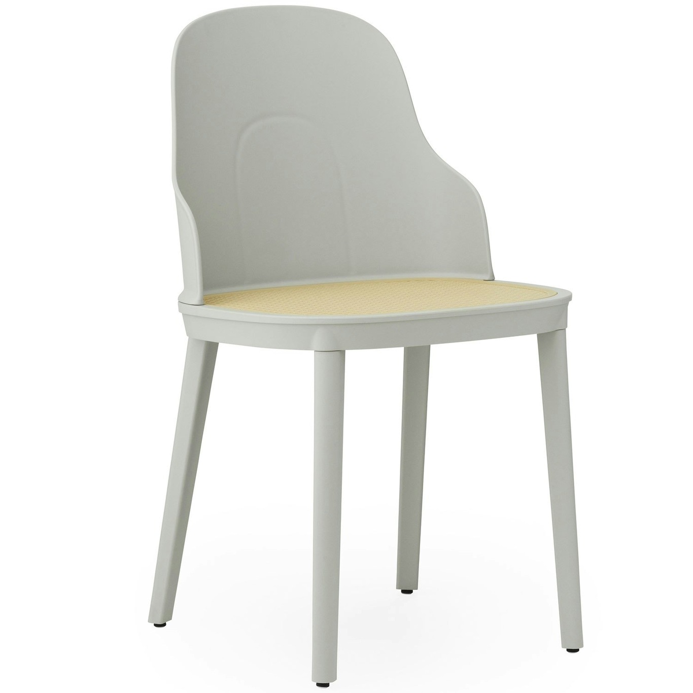 Allez Chair With Moulded Weave, Warm Grey
