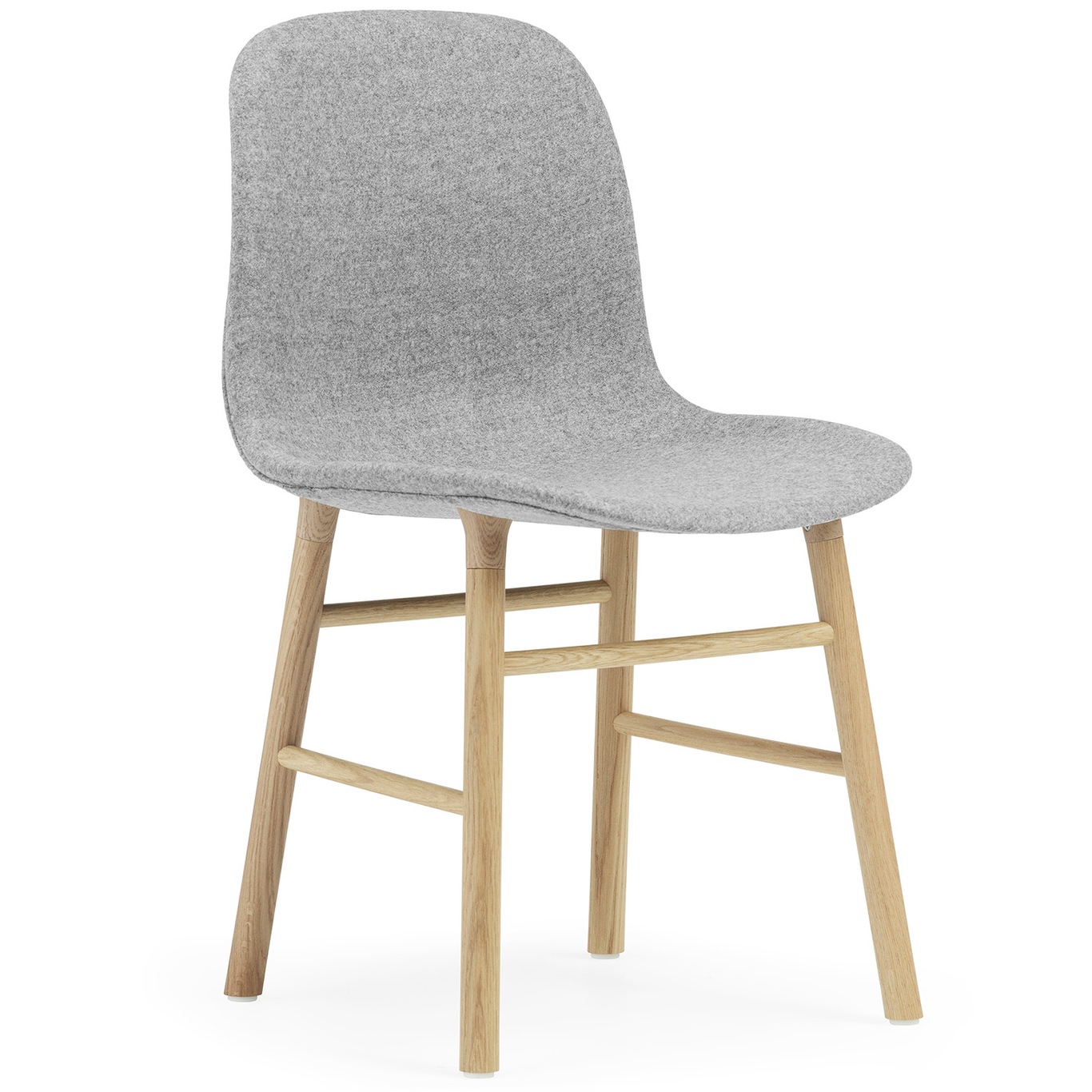 Form Chair Oak Frame, Steel Synergy