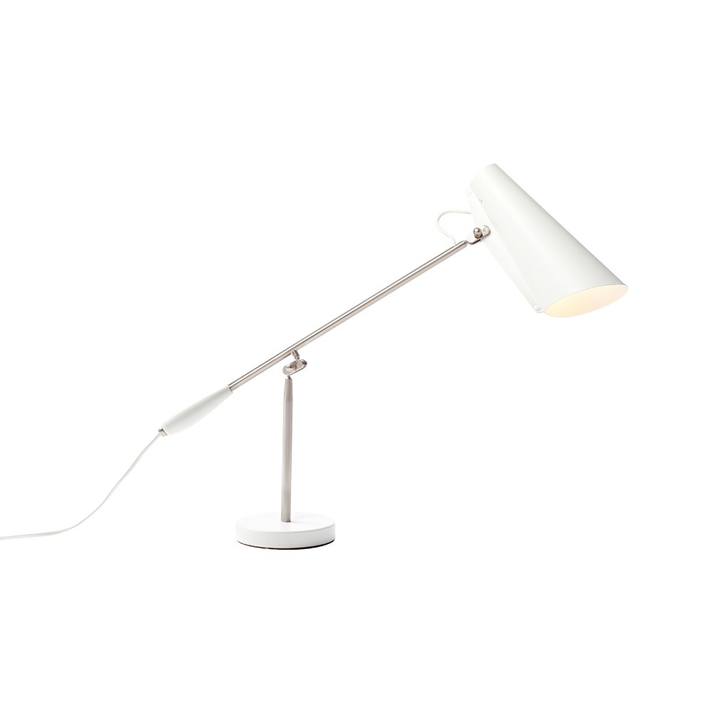 Birdy Table Lamp, White/Metallic