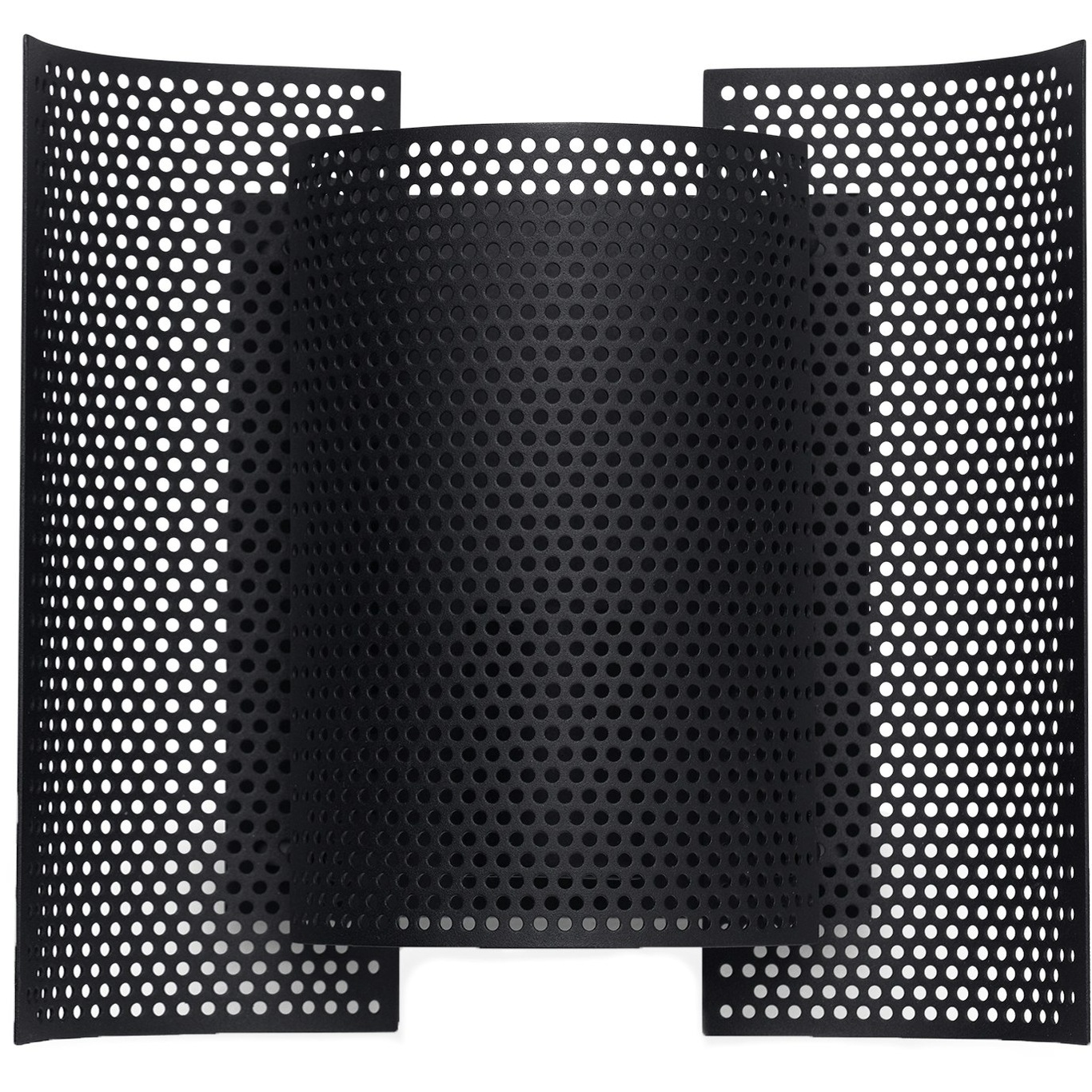 Butterfly Wall Lamp Perforated, Black