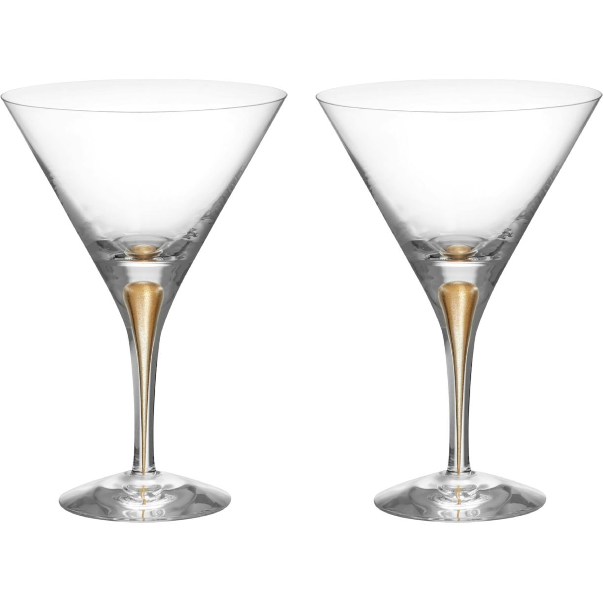 Intermezzo Martini Glass 2-pack 25 cl, Gold