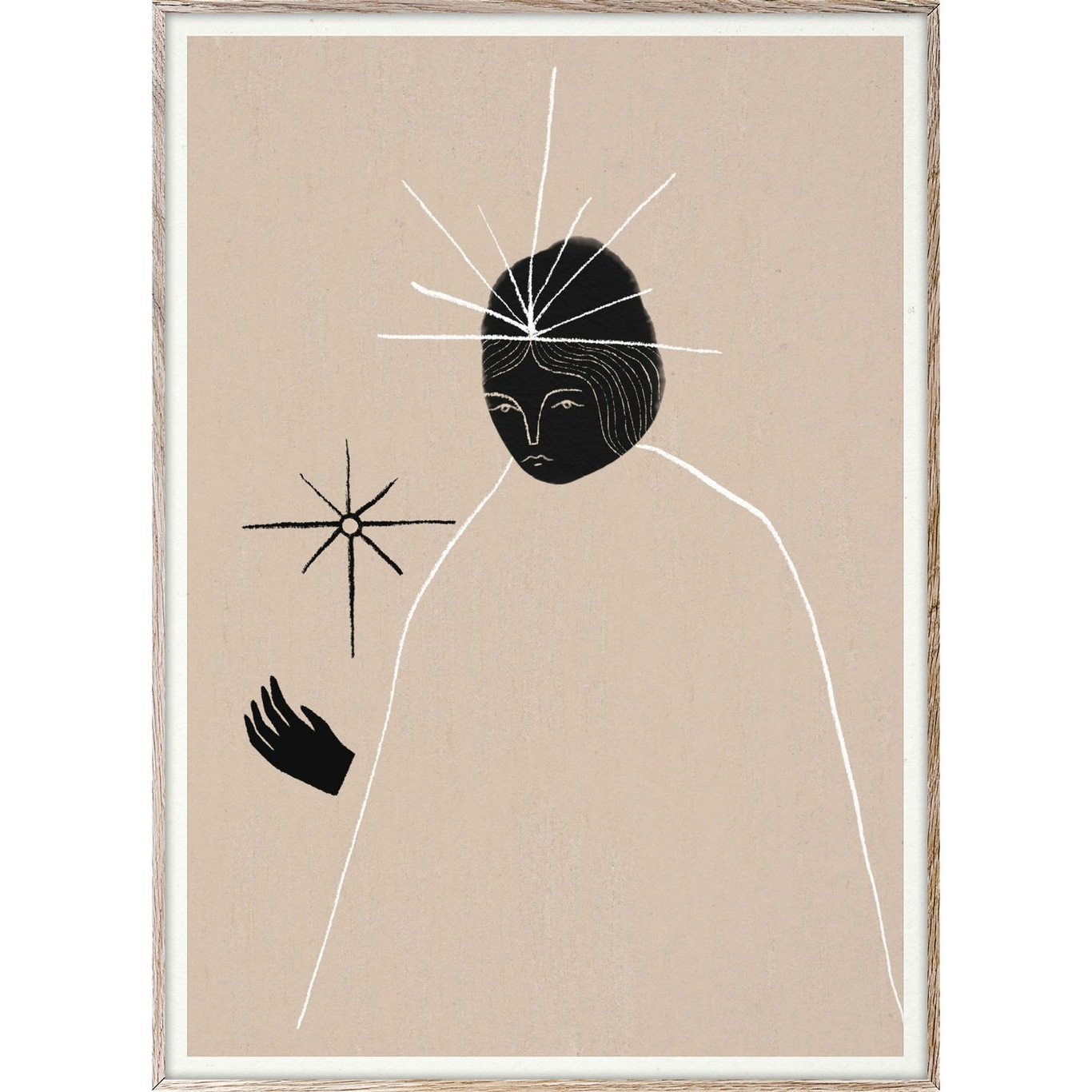 Ghost Queen Poster, 50x70 cm