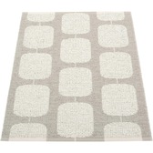 Viggo Small One Doormat 50x70 cm, Black/Vanilla - Pappelina @ RoyalDesign