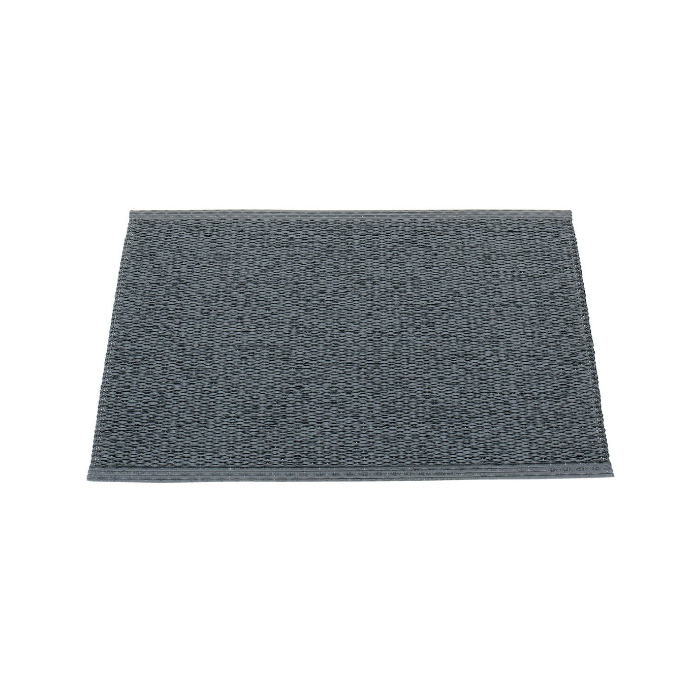 Svea Doormat 70x50 cm, Granit/Black Metallic