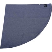 Hedvig Table Cloth Treated 140x310 cm Chambray, Silver / Beige