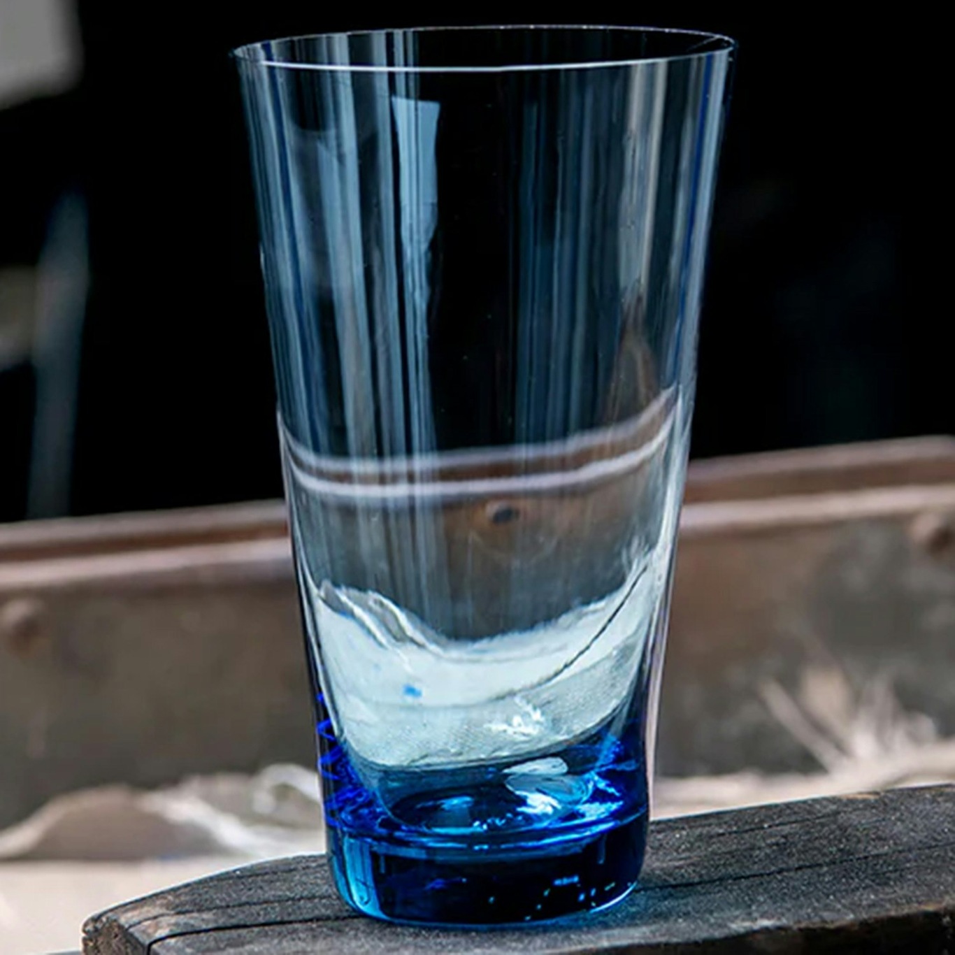 Rio Drinking Glass 13.5 cm, Steelgrey