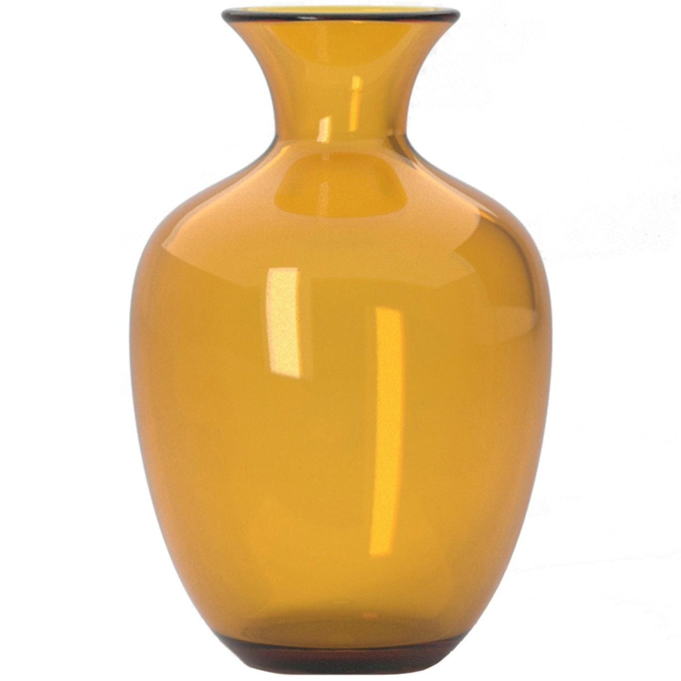 B670 Vase 21 cm, Amber