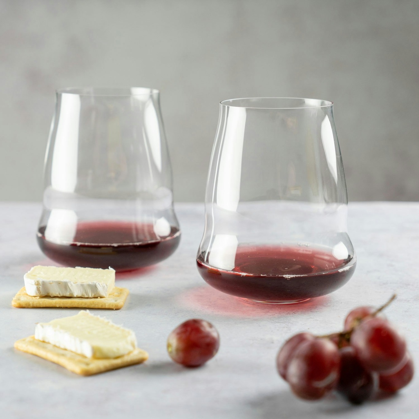 Riedel Winewings Pinot Noir / Nebbiolo Stemless Wine Glasses - Set