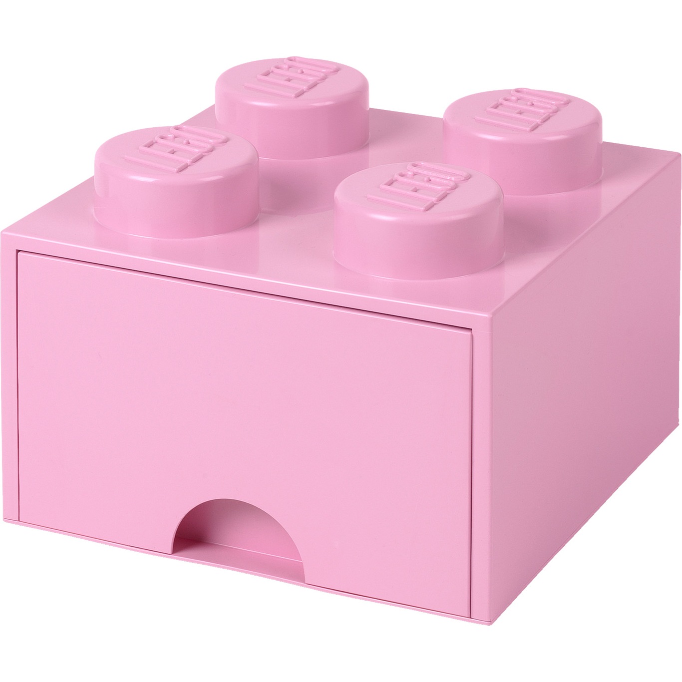 LEGO® Storage With Drawer 4 Knobs, Light Purple
