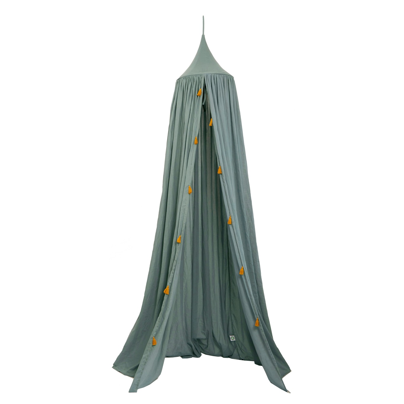 Canopy With Tassels, Sea Grey - Roommate @ RoyalDesign