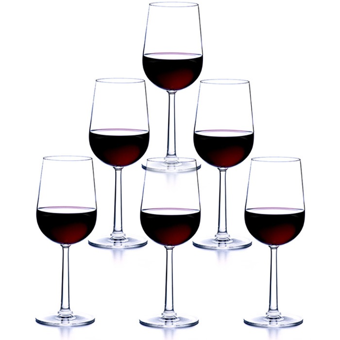 Grand Cru Bordeaux Red Wine Glass, 6 Pcs