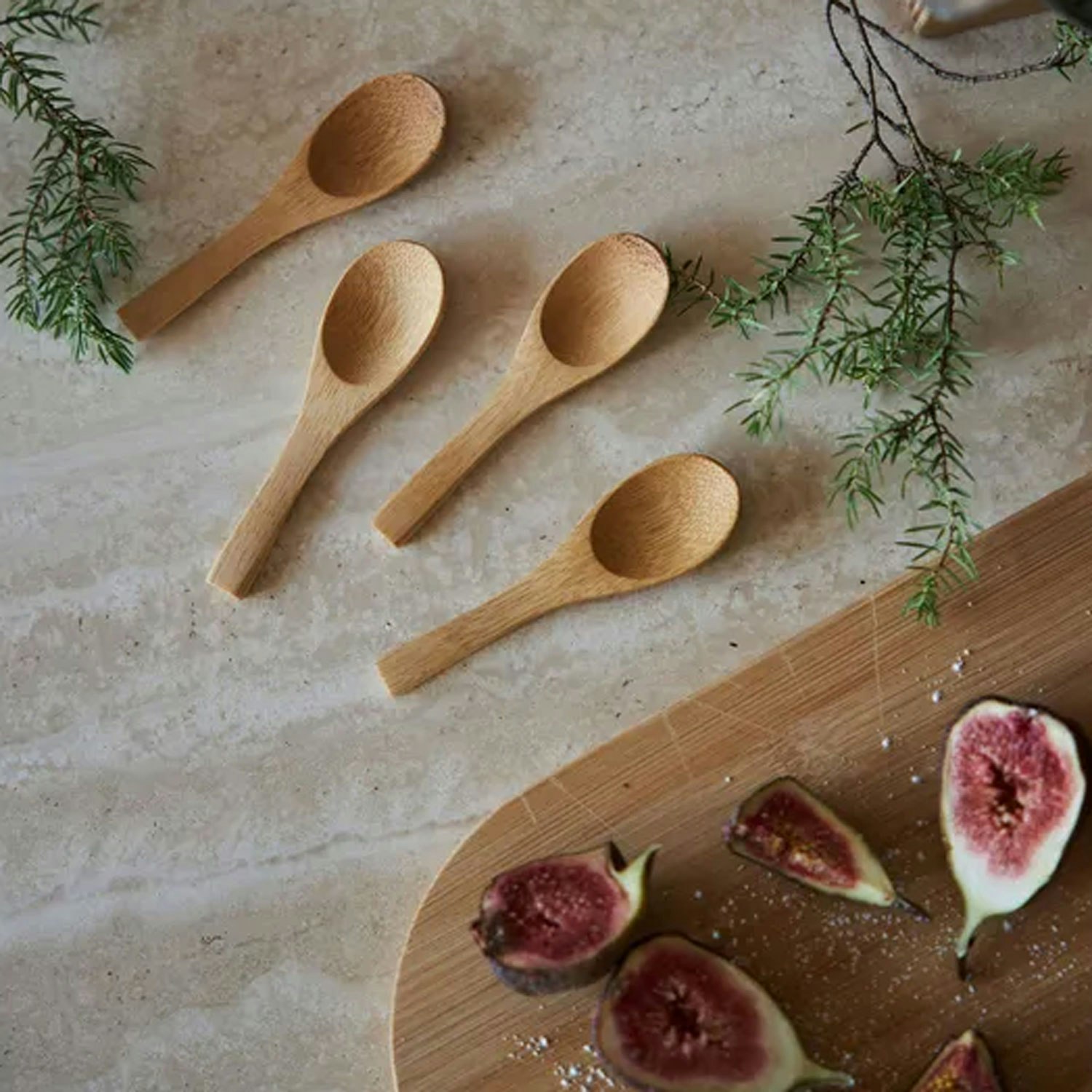 Small Fig Wood Ladle