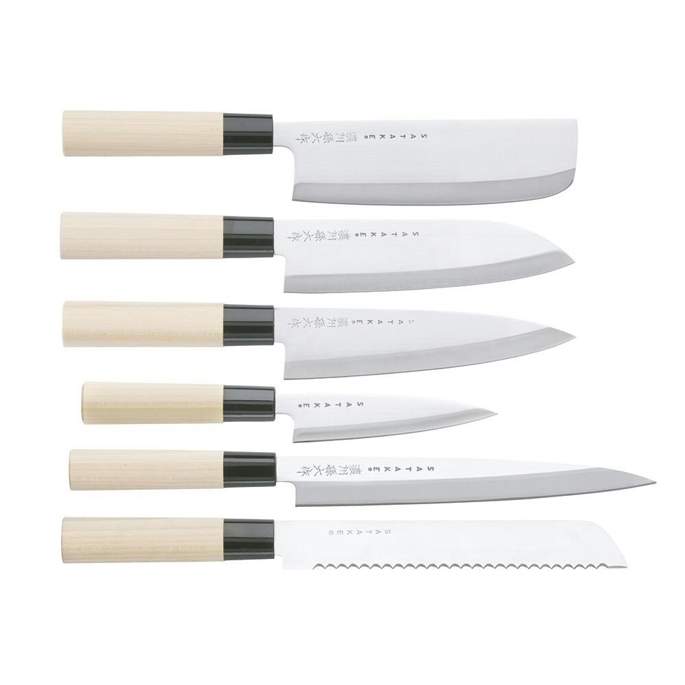 Tradition Grill Knives With Box 6-pack - Lou Laguiole @ RoyalDesign