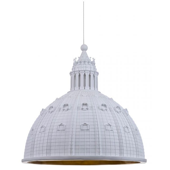 Cupolone Quarantacinque Ceiling Lamp, White