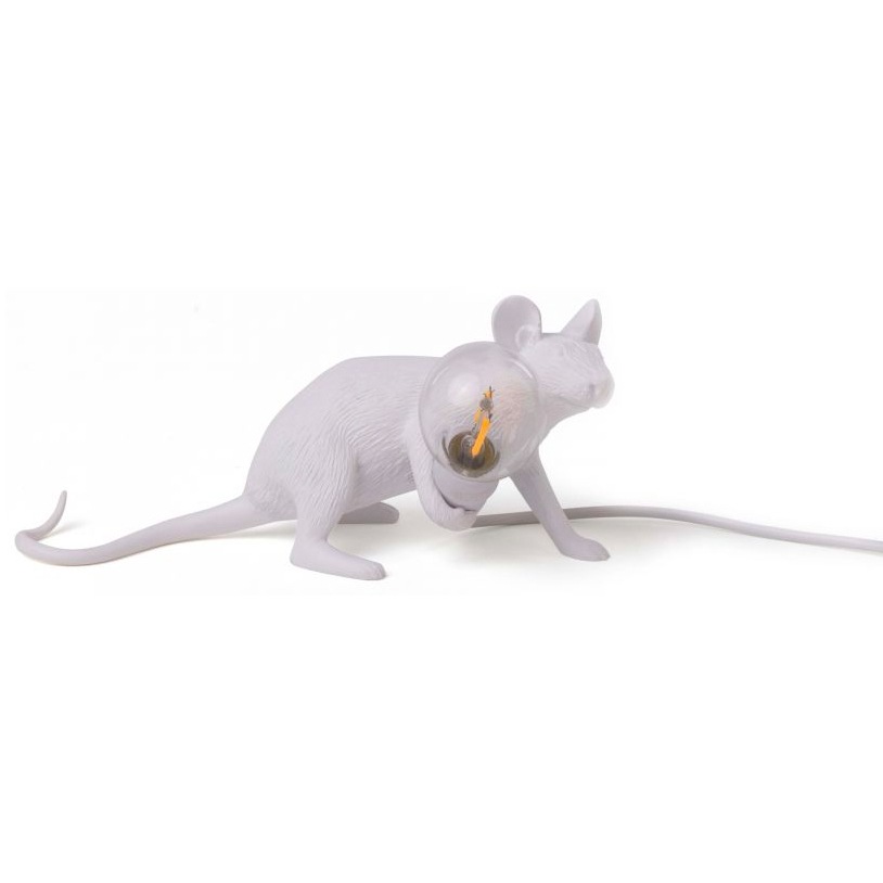 Mouse Lamp Lop Table Lamp, White