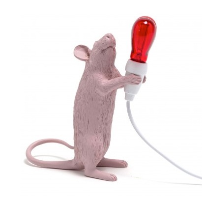 Mouse Lamp Table Lamp, Valentine's Day