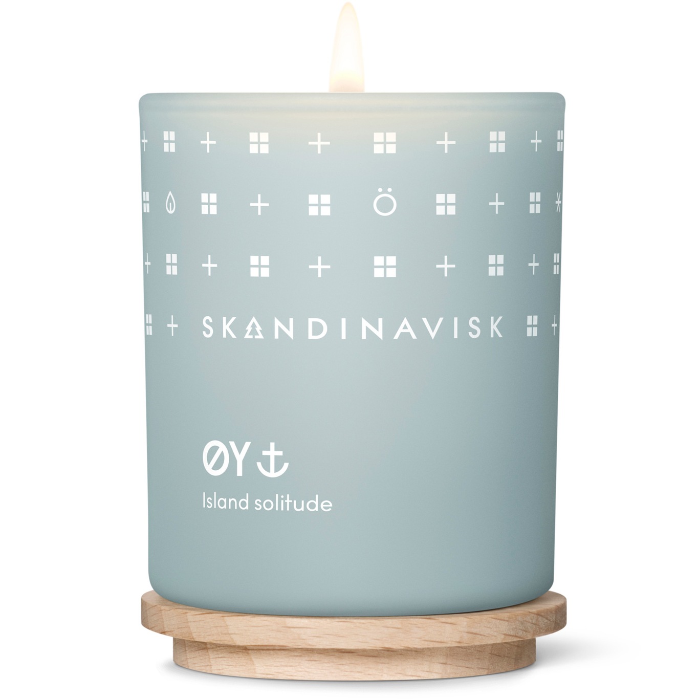 ØY Scented Candle with Lid Scented Candle Light Blue S