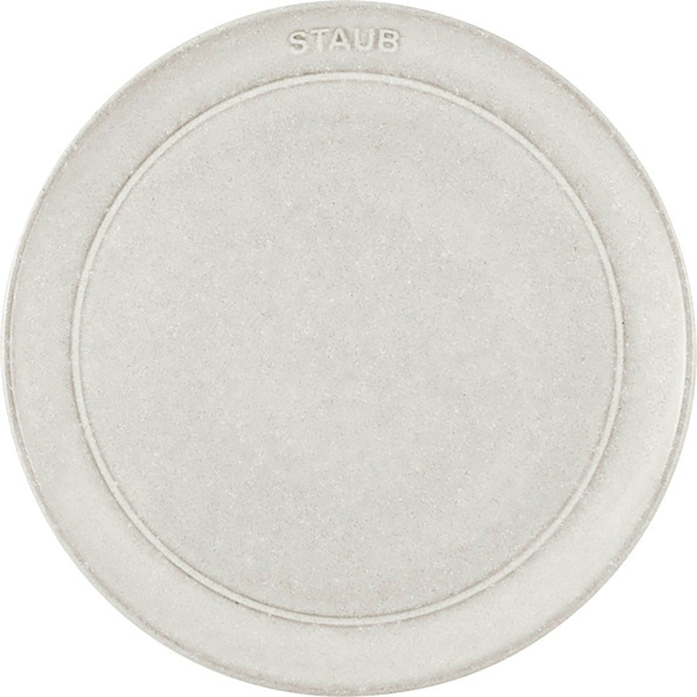 New White Truffle Plate, Ø 22 cm