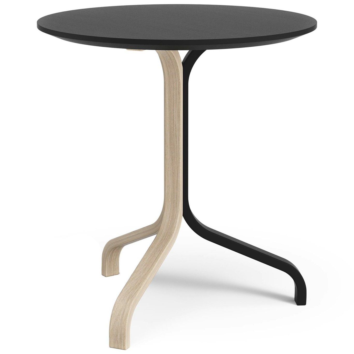 Lamino Duality Side Table, Black Stained