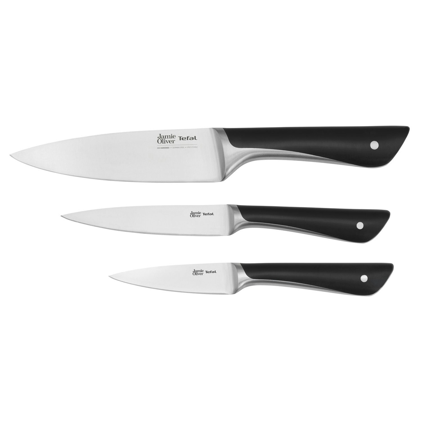 All Steel Knife Set, 3 Pieces - Fiskars @ RoyalDesign