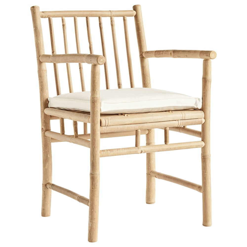 Seat Cushion For Armchair, White