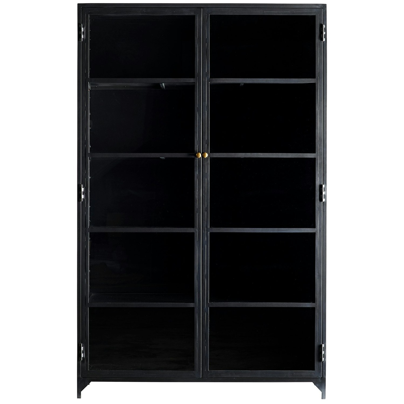 Cabinet Metal 190 cm, Black