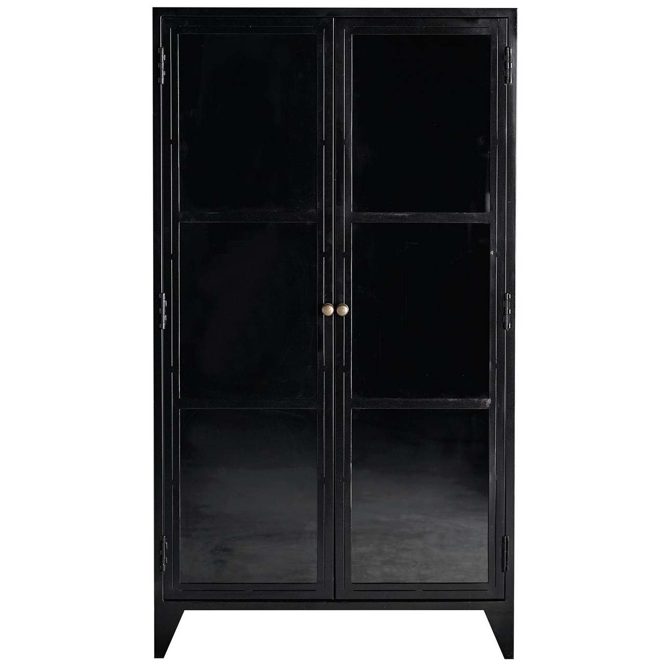 Cabinet Metal 130 cm, Black