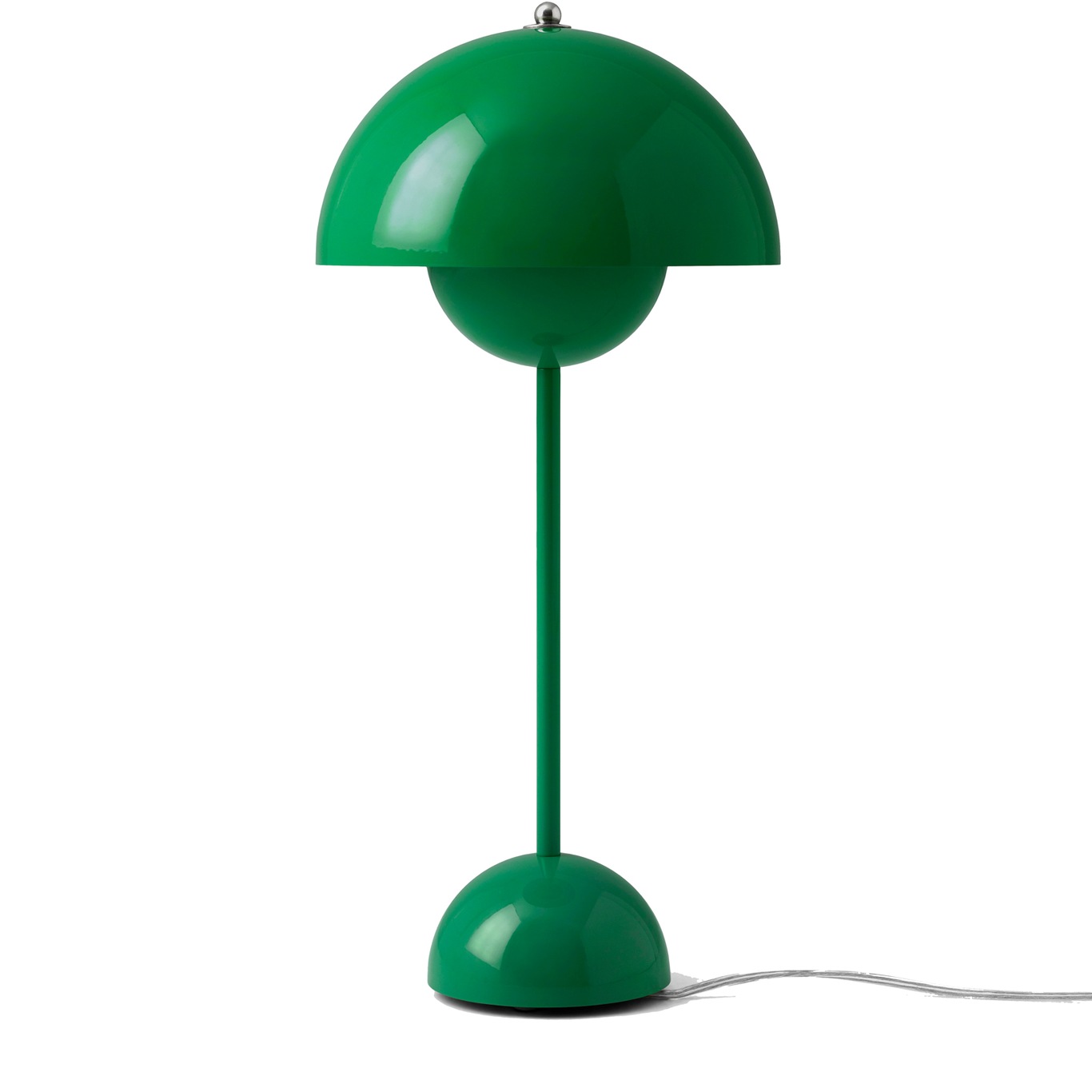 Flowerpot VP3 Table Lamp, Signal Green