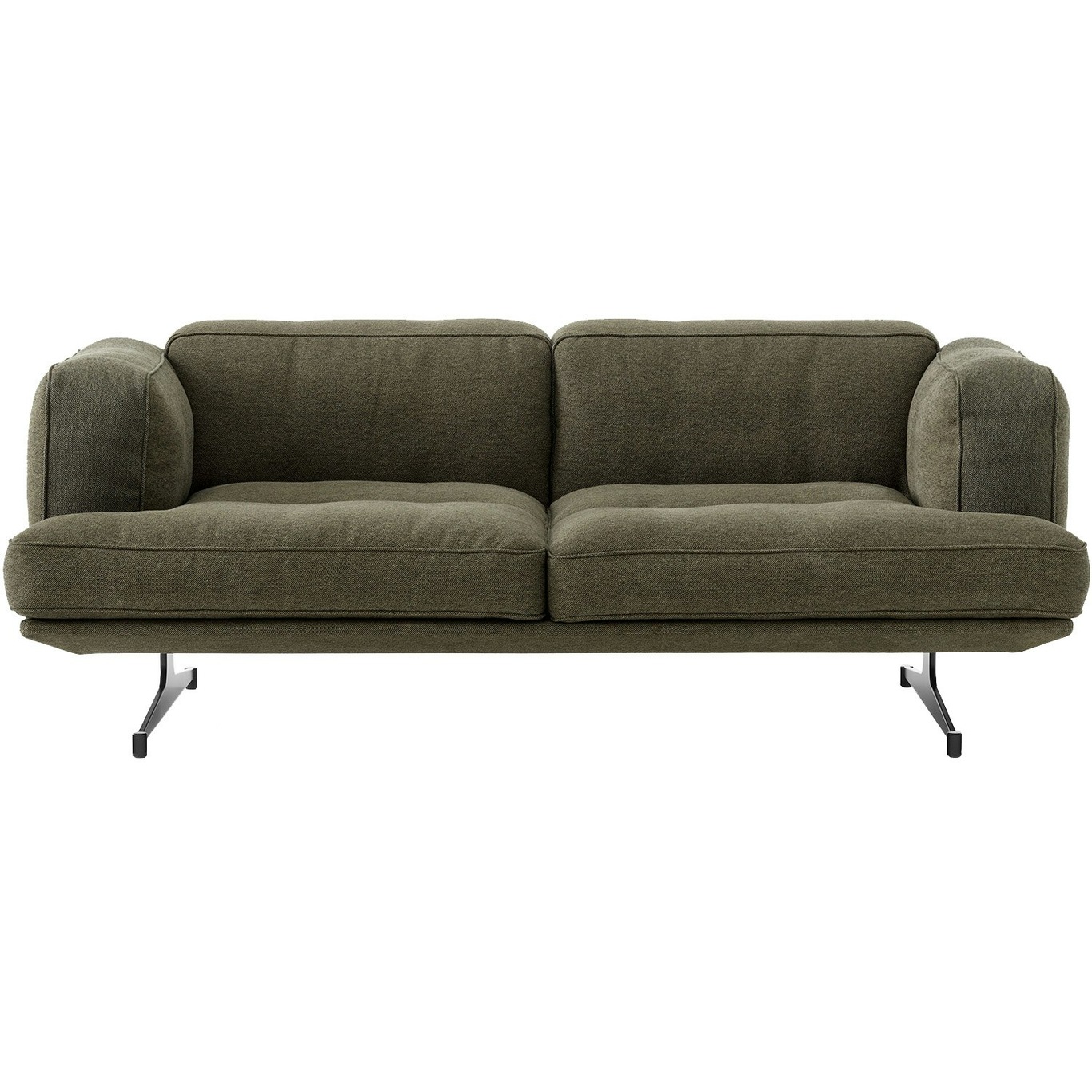 Inland AV23 3 Seater Sofa, Clay 0014