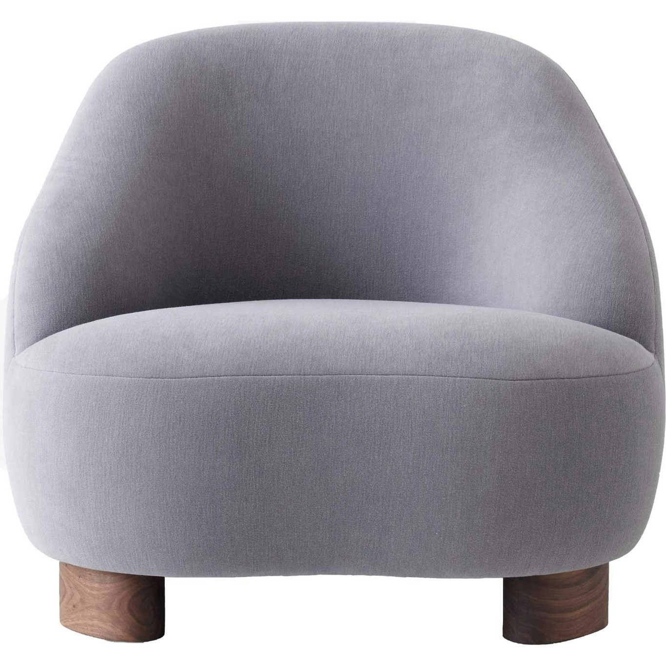 Margas LC1 Lounge Chair, Walnut/Gentle 133