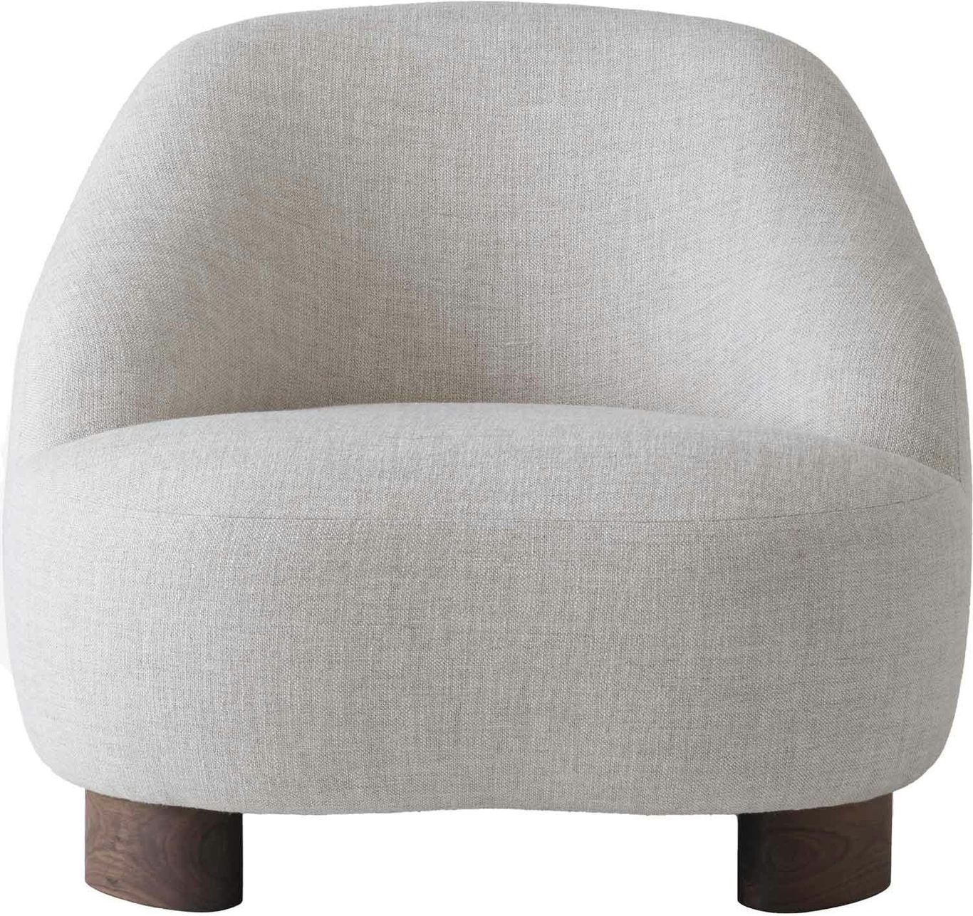 Margas LC1 Lounge Chair, Walnut/Svevo 002