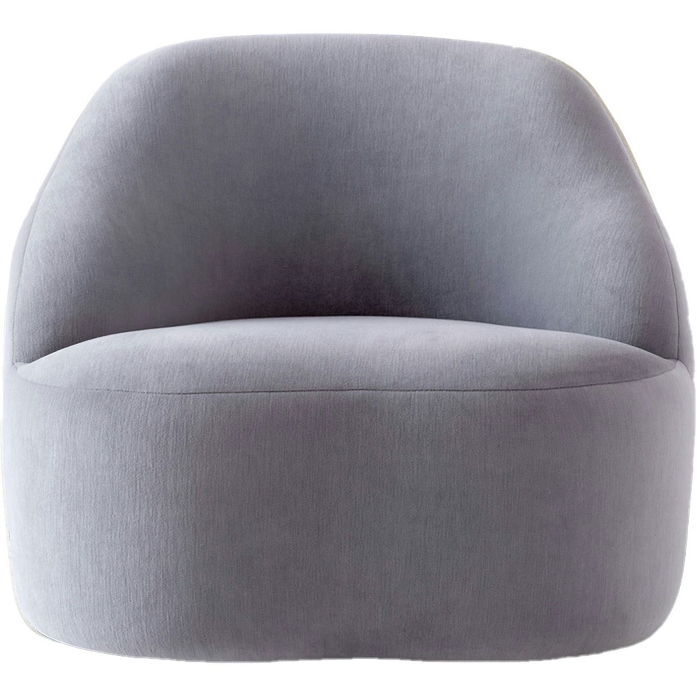 Margas LC2 Swivel Lounge Chair, Black/Gentle 133