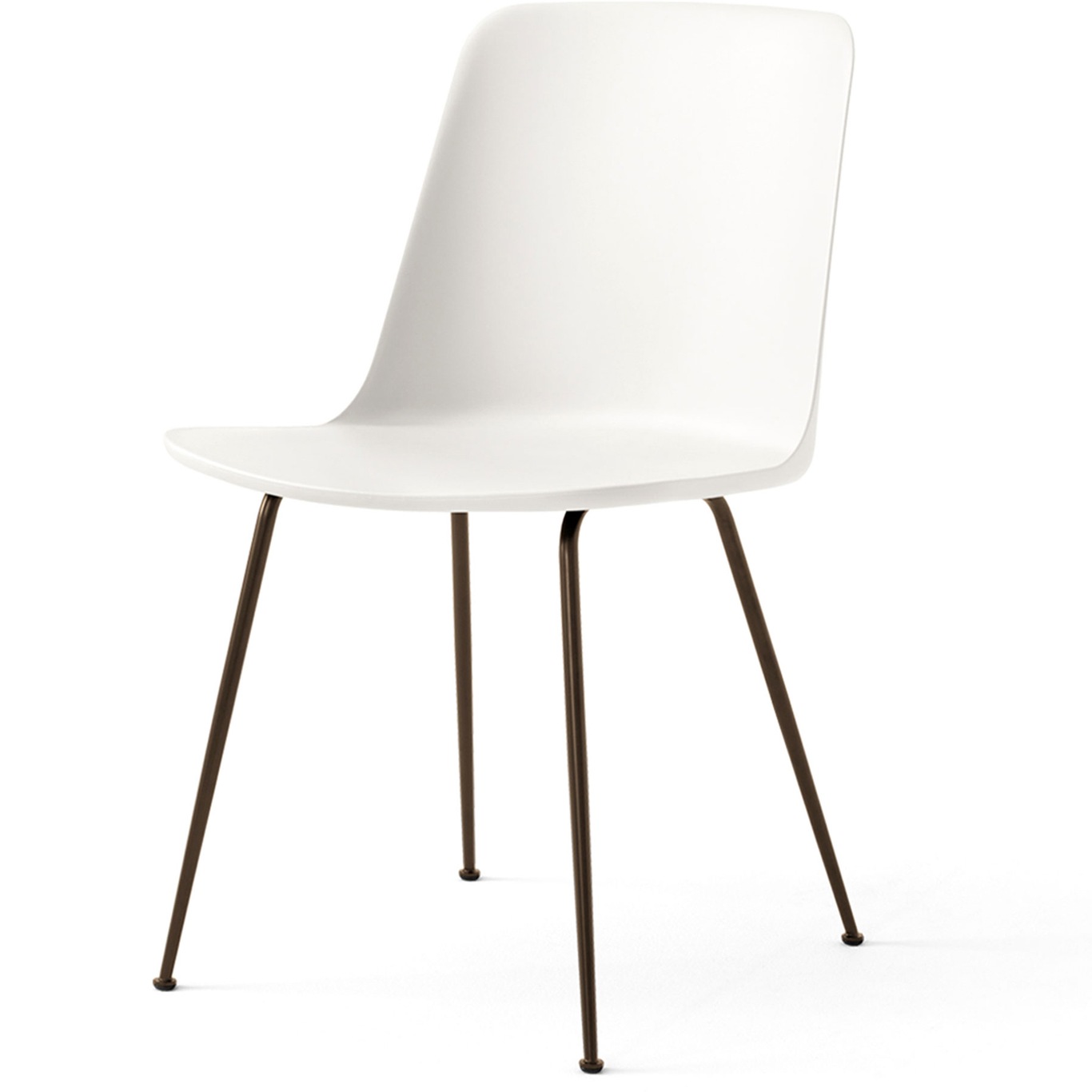 Rely Chair HW6, Bronzed / White