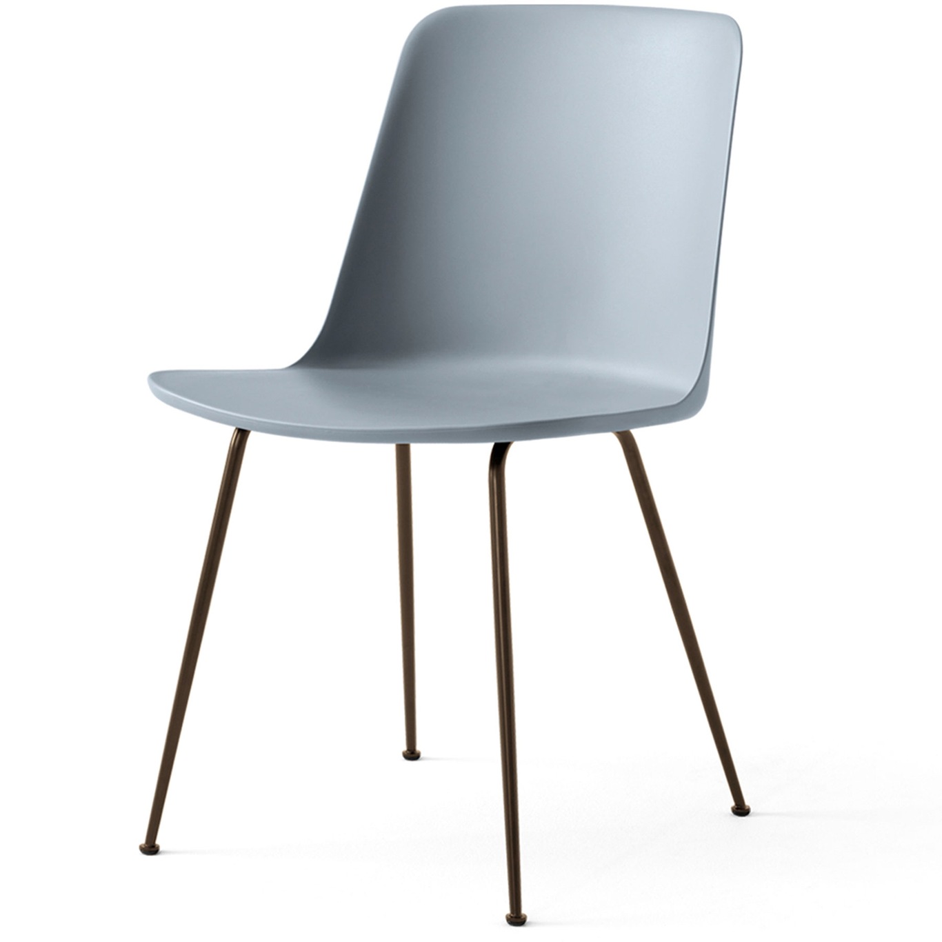 Rely Chair HW6, Bronzed / Light-blue