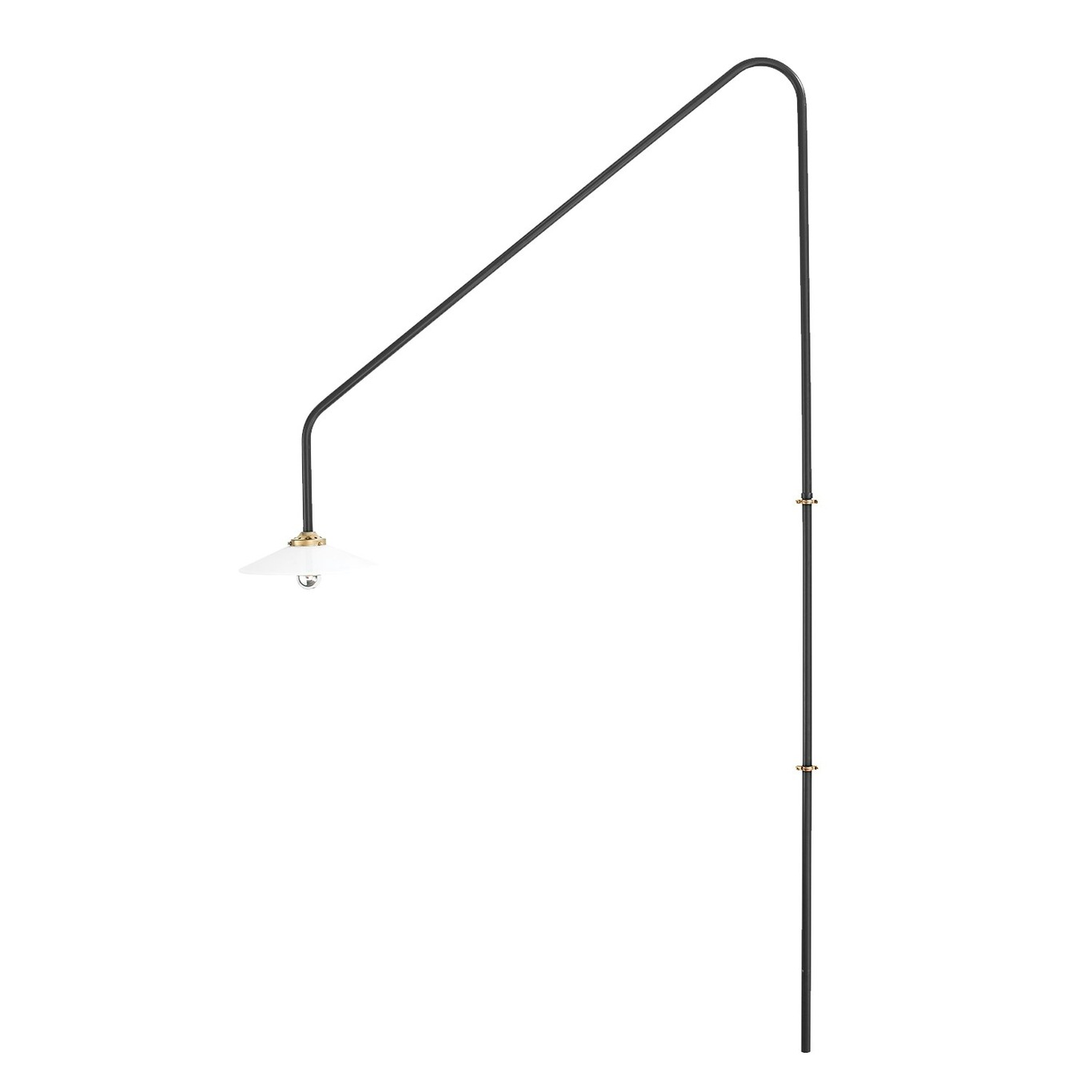 N°4 Hanging Wall Lamp, Black