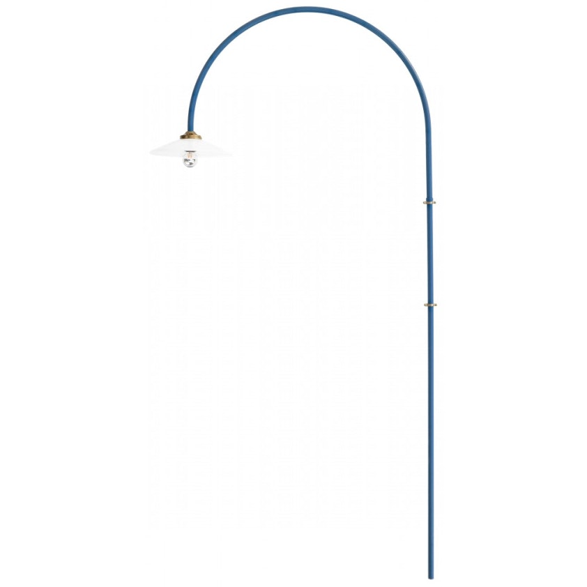 N°2 Hanging Lamp Wall Lamp, Blue